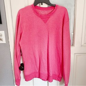 Oversized comfy & soft pink sweatshirt Medium